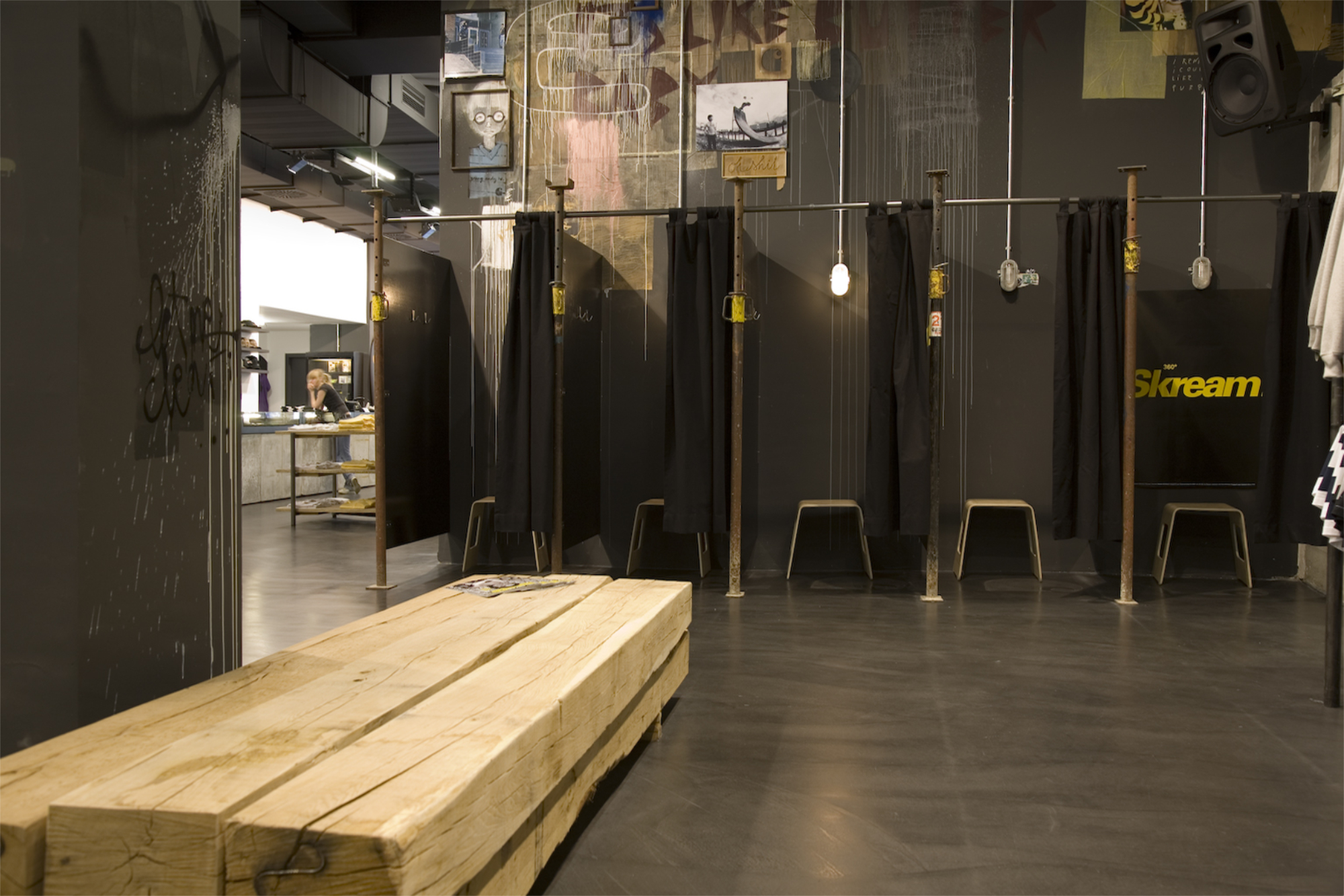 Various carhartt stores for carhartt WIP designed by formlos.com